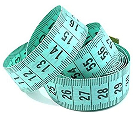 Bobury 150cm / 60 Body Measuring Ruler Couture Tailor Mesure à ruban Soft Flat (couleur aléatoire)