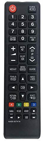 MYHGRC Nuovo sostituzione Telecomando Samsung AA59-00741A sostitutivo per telecomando Samsung Smart TV 4K HD LCD LED BN59-01175B AA59-00818A AA59-00603A BN59-01199G AA59-00496A BN59-01303A TM1240A