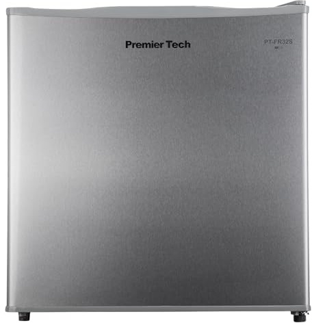 PremierTech Mini Freezer, Congelatore Piccolo Verticale, 31 litri, Risparmio Energetico, Compatto, Termostato Regolabile, 4 Stelle -18 Gradi, Porta Reversibile, Farmacia Casa Ufficio, Silver PT-FR32S