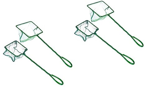 iplusmile 2sets Rete Portatile Per Pesca Rete Quadrata Nylon Galleggiante Per Dolce e Salata Resistente Accessorio Per Pesca Mare Fiume e Lago