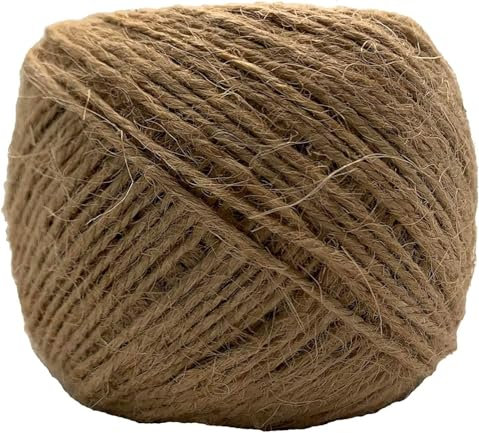 Schnur Jute Kordel Natur fur Garten Pflanzen Basteln Paketschnur (100 Meter)