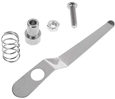 Edelstahl-Presser-Halter, Clips für biologisches Mikroskop und ziehen Sie das dünne Ende, um die Objektträger zu halten.