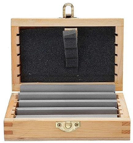 Bloc de jauge, 6 paires 12 pièces bloc de jauge de tampon parallèle, ensemble de tampons de fraisage CNC en acier allié, 120mm x (10-35Mm) latte de fraiseuse étau Pour fraiseuse, perceuse à colonne