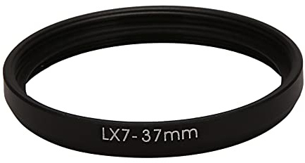 Asyduey Bague D'adaptateur De Filtre De Lentille De 37 Mm pour Lx7 Dmw- Black Atlx7Bk