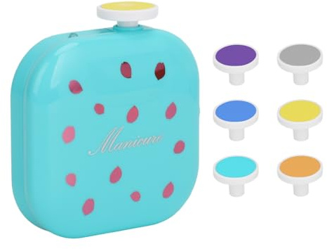 Lime à ongles électrique pour bébé – Gadget coupe-ongles pour bébé | Coupe-ongles automatique pour bébé | Outil de manucure portable | Dispositif de toilettage | Système d'ongles d'orteils