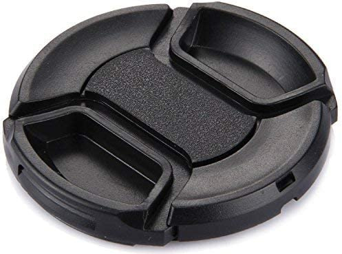 Movoja® [ Objektivschutzdeckel 52mm | Perfekter Fester Halt | Snap-On | Universal-Ersatzkappe | Center Pinch | Kameradeckel | Linsenschutz | Schutz-Kappe | Objektivschutz | Objektivdeckel | 52mm