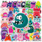 3D Aufkleber Set für Kinder ，Cute Cartoon Kleine Monster Sticker, 50Stück Wasserdichte Vinyl Sticker für, Auto Laptop Telefon Gitarre Skateboard Motorrad Fahrrad Cartoon Stickers Set.