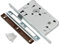 KOTARBAU® Einsteckschloss 72 / 55mm DIN Links WC Schloss Toilettetetür Badezimmertür Türschloss mit Gegenplatte Stahl Stahltürschloss Top-Qualität