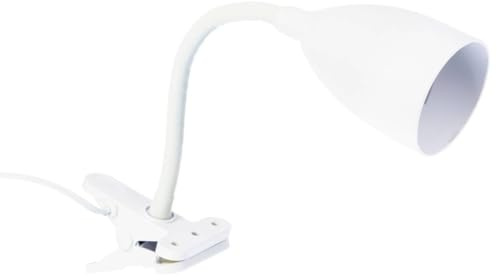 Vit Sily klämlampa - sillicone H43 cm - inredningsarkitekt atmosfär