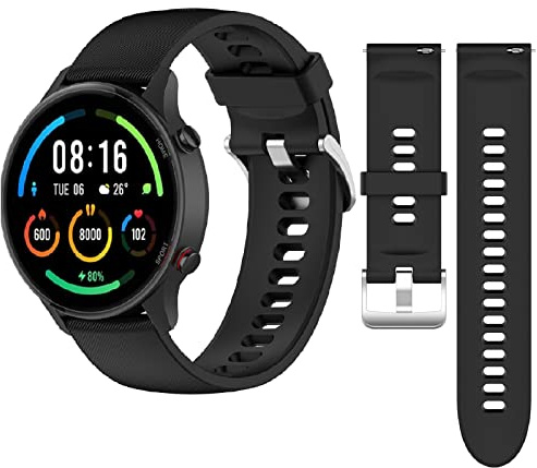 QULLOO Silicone Bracelet pour Xiaomi Mi Watch