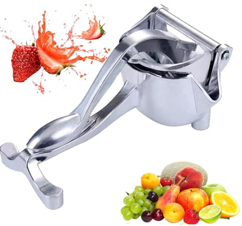 Extractor de Zumo Manual Portátil, Exprimidor de Jugo Con Colador Extraíble, Portátil para Cítricos, Extraíble y Fácil de Limpiar