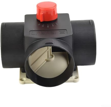 Clip de manguera de ventilación para calentador diésel con conducto de tubería de 75 mm, mejora el control de flujo de aire caliente y divide el aire de manera eficiente