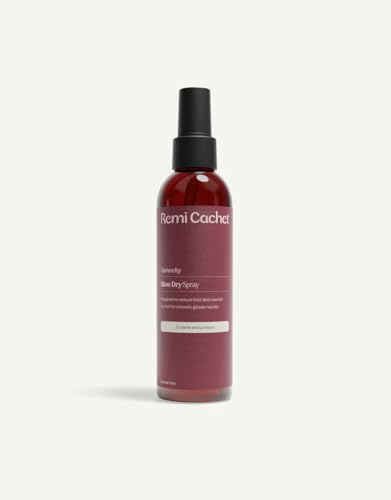 REMI CACHET Hairarchy Blow Dry Spray Bottle 200ml | Weatherproof Frizz Free Nourished Glossy and Protected Extra Strength | Lightweight | Natural Shine Long Lasting Glossy Result