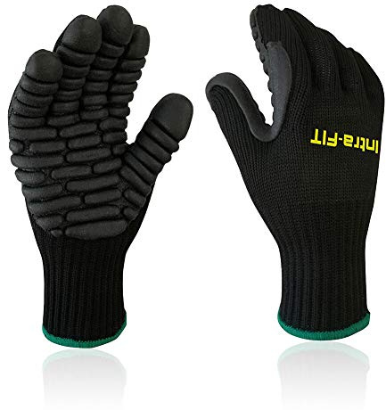 Intra-FIT Anti Vibration Work Gloves Certified | Shock-Proof Reduction Safety Gear