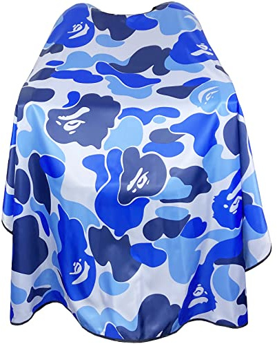 Barber Cape for Men Professional Hair Cutting Salon Cape with Snaps Waterproof Hairdressing Styling Cape- 63”× 56”