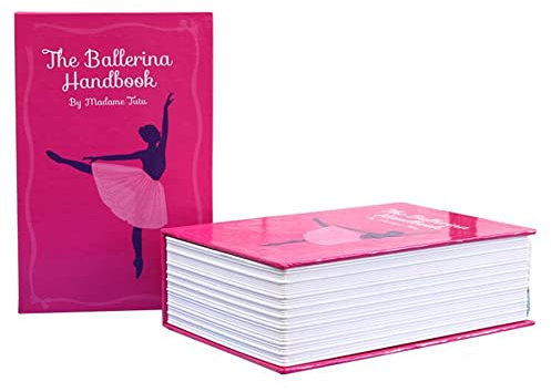 Fluaonb Cassaforte per Libri Dizionario Nascosta Con Combinazione Digitale, Antifurto (Rosa)