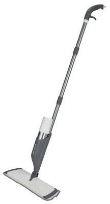 lakeland Spray Mop with 2 Aluminium Bottles Grey and White