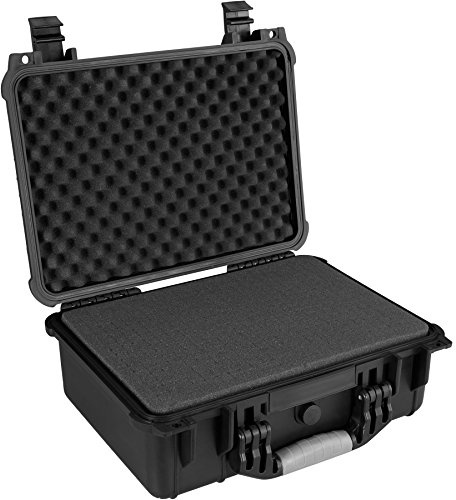 tectake 402871 Universal Box Camera Bag Luggag Size - L, blackone