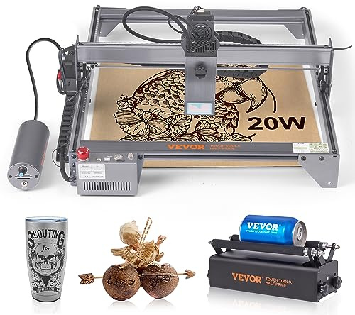 VEVOR G3 lasergravyrmaskin, lasergraverare, metallisk, briet