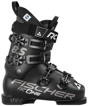 Fischer Uni – Erwachsene Rc One 8.5 Alpine Skis Boots Skischuhe, Schwarz/Schwarz, 30.5