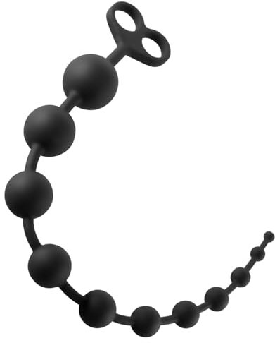 Shkanla Silikon Analkugeln Buttplug mit 11 Kugel, 56cm Extra Lang Biegsam Analplugs Anal Kette, Anal beads Anal Dildo Anal Hook Anus Masturbator, Sexspielzeug für Männer Frauen