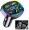 Accessori Auto Aux, Trasmettitore FM Bluetooth per Auto[PD18W+4.8A] Accendisigari Bluetooth 5.0 Musica,con 2 porte USB e 1 Type-c, Chiamata Vivavoce