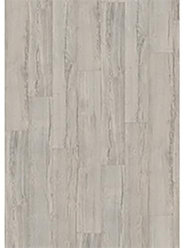 Orcha Alberta Grey Oak Grey Wood Effect 8mm Thick Laminate Flooring For Home (All Rooms) Except Bath & Wet Areas, Suitable for Underfloor Heating