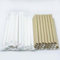 Caiyloxn Bubble Tea Strohhalme 60 Stück Papierstrohhalme (210 X 12 mm) Unabhängig gepackte Papierstrohhalme Biologisch Abbaubare Trinkhalme für Bubble Milk Tea,Hochzeiten und Partys
