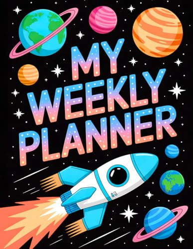 Rocket to Success!: A space-Themed Planner! 105 Pages, 8.5x11