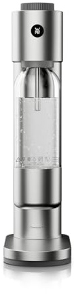 WMF Element One 0608116040 - Aireador de agua, 3 grados de burbuja, totalmente automático, ahorra espacio, elegante, carcasa de acero inoxidable