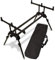NGT Carp Coarse Fishing Dual Line 3 Rod Pod with Adjustable Body and Buzz Bar Length, 3 Position Legs & Black Carry Case