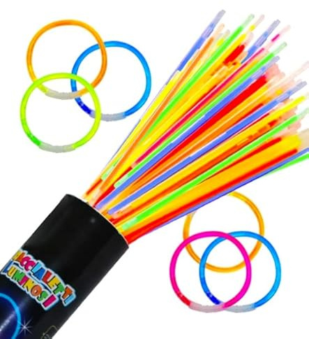 KAWIN Shopping on line Braccialetti Luminosi 1000 Pezzi (Colori Misti)