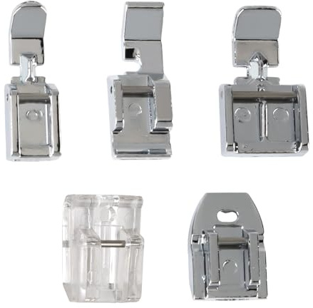 5 PCS Zipper Foot for Sewing Machine Invisible Zipper Sewing Machine