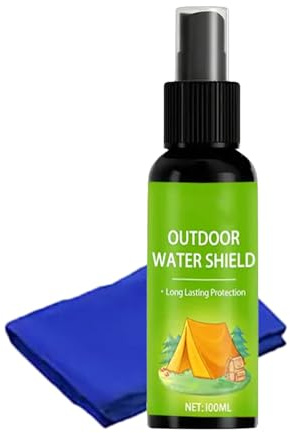 Spray impermeabilizante para tiendas de campaña, spray protector de tela nano – Solución de protección de tela | para patio trasero, jardín, patio, senderismo, viajes, césped, mochileros, camping al
