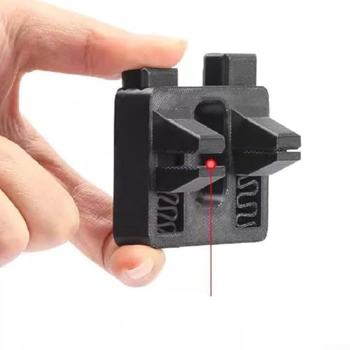 Accesorio de soldadura de alambre eléctrico para alineación, manos resistentes al calor, herramienta de soldadura con abrazaderas ajustables, diseño compacto para electro (negro)