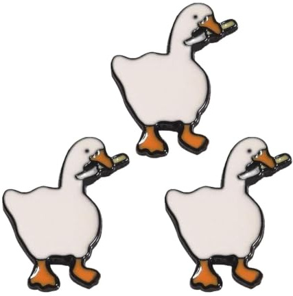 DUINIU 3 stycken magnetiska gåsformade nålhållare, starka magnetiska fasta punkter är inte lätta att förlora, och det är lättare att ta och sätta, sy och andra manuella scener.