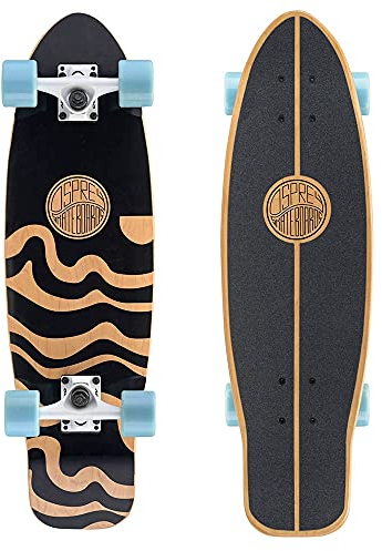 Osprey Twin Top Longboard Canadian Maple Deck Longboard Skateboard für Jungen und Mädchen Mehrere Farben
