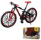 EIMZU Mini-Mountainbike-Spielzeug, 1:10 Simuliertes Fahrrad, Legierung Finger Mountainbike Modell Ornamente