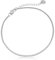 Made by Nami Herren Armband aus Edelstahl Silber/Gold • Minimalistisches Armband Herren • Armbänder für Herren • Silberarmband Männer • Filigrane Cuban Link Chain Armkette (Schlangen Design Silber)
