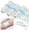 3 Stück Wasserfestes Duschpflaster, 15cm x 1m Transparentes Bandage, Waterproof Transparent Bandage, Tattoo Folie, Zweite Haut für Tattoos, Sportbandage, Schwimmen, für Duschen