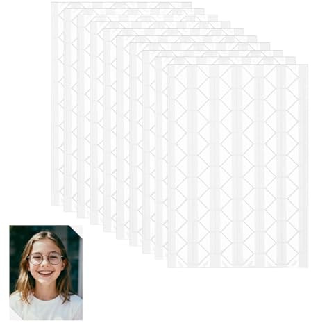 GZLANYA 1020 PCS Self Adhesive Photo Corners Clear, Acid Free Photo Mounting Corners Stickers for Scrapbook, Archival Safe Transparent Corners for DIY Crafts Journal Photo Album Photo Safe
