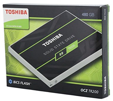 Toshiba TR200 25SAT3-480G Disque Flash SSD interne 2.5 480 Go SATA III