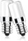 Cxyemt E14 Small LED Light Bulb Fridge Lamp, 2W Equivalent to 20W Halogen, 6000K Cool White Mini LED Bulbs for Fridge, Range Hood and Night Light, Non-dimmable, 2 Pack