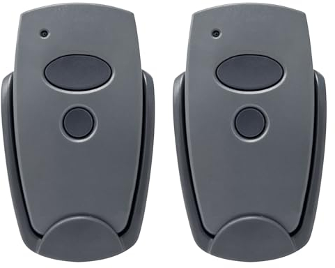 MeYuxg Apriporta da garage 2 pezzi, telecomando universale per porta del garage, 868 MHz, compatibile con Marantec Digital 302, 304, 382, 384, 313, 321, 323, 131 telecomando