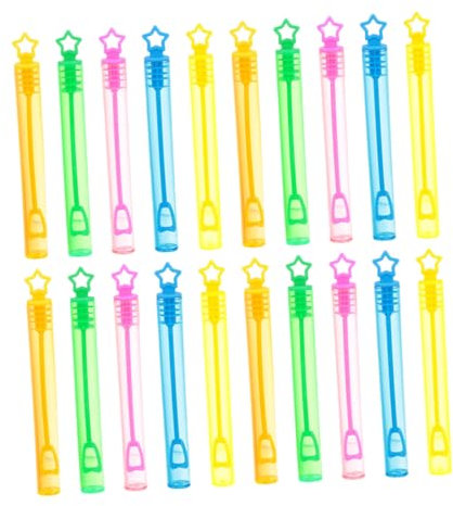 JOINPAYA 66st Blasenflasche Seifenblasenstäbe Leere Blasenstäbe Seifenblasenmaschine Blasenschläuche Hochzeit Blasenröhren BO Seifenblasen-zauberstab Blase Schwerter Plastik