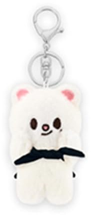 Roffatide Stray Llavero magnético de peluche 10 cm Colgante de peluche para mochila coleccionable SKZoo Regalo para fans de STAY Estilo D