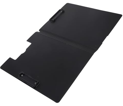 Presse-papiers de Bureau A4 à Double Pince, Dossier Plastique | Format A4, Léger et Imperméable, Usage Bureau et École, Design Simple et Élégant