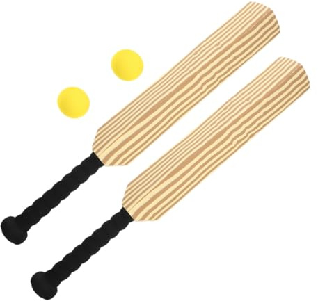 Gogogmee Batte de Baseball en Plastique Eva 24 Pouces, Set de 2 Battes et 2 Balles, Kit de Sport Garçon et Filles Intérieur et Extérieur pour Entraînement et Jeu Familial