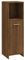 vidaXL Armario de baño madera contrachapada roble marrón 30x30x95 cm