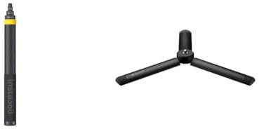 Insta360 3m 9.8ft Extended Edition Selfie Stick for ONE RS, ONE X2 & X3 Action Camera & Insta360 All-Purpose Tripod for GO 3/Flow/X3/ONE RS/ONE X2/ONE X/ONE R/ONR/GO 2